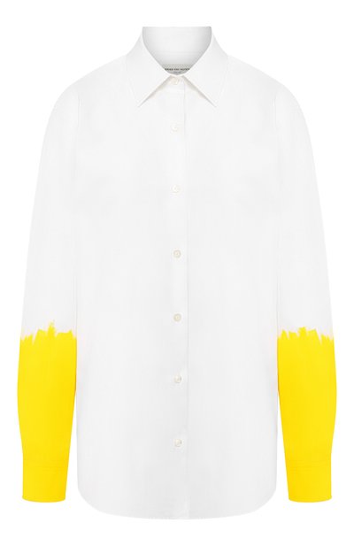 Женская хлопковая рубашка DRIES VAN NOTEN, арт. 191-10756-7221