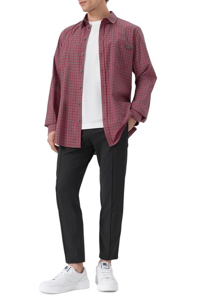 Хлопковая рубашка DOLCE & GABBANA, арт. G5MQ5T/FR50Q, фото 2