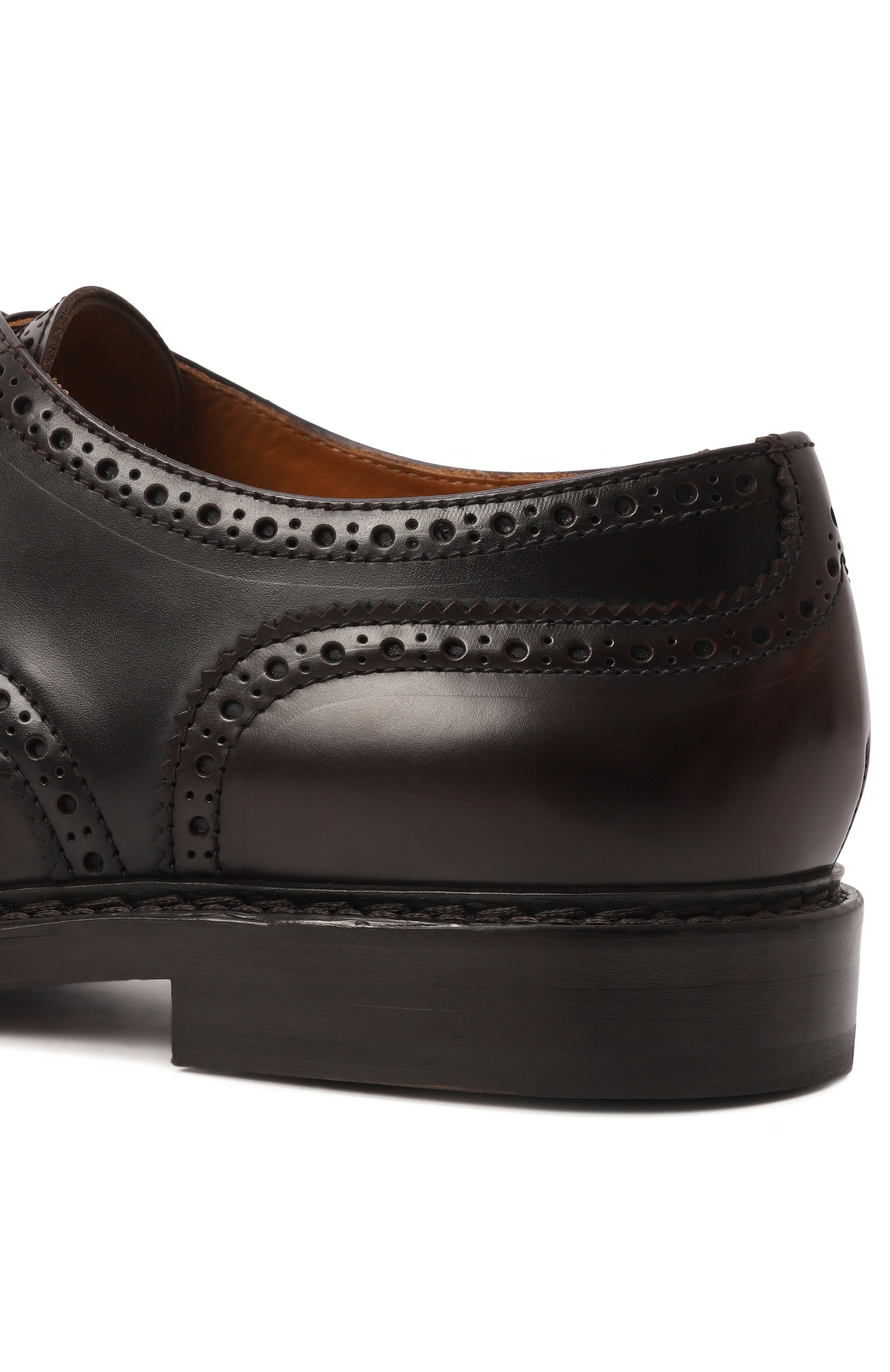 Кожаные дерби DOUCAL'S, арт. DU1367PH0EUY007T, фото 7