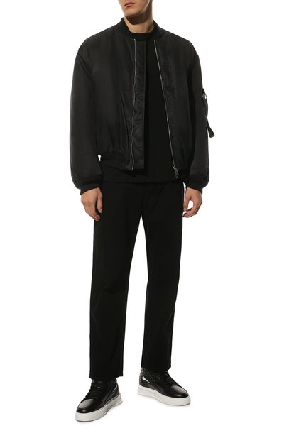 Кожаные кеды ROBERTO CAVALLI, арт. PRS014/PZA57, фото 2