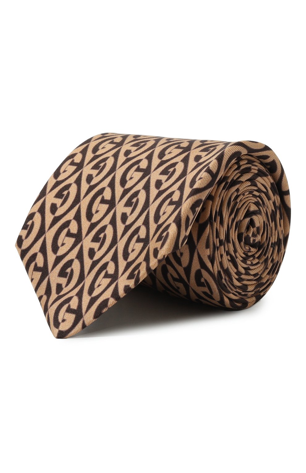 Шелковый галстук GUCCI, арт. 595706 4E001, фото 1