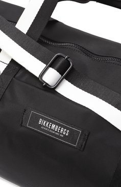 Мужская сумка albert DIRK BIKKEMBERGS черного цвета, арт. BKBR01037T | Фото 3 (Размер: large; Ремень/цепочка: На ремешке; Материал: Текстиль)