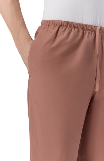 Брюки из хлопка и шелка 12 STOREEZ, арт. 137158, фото 5