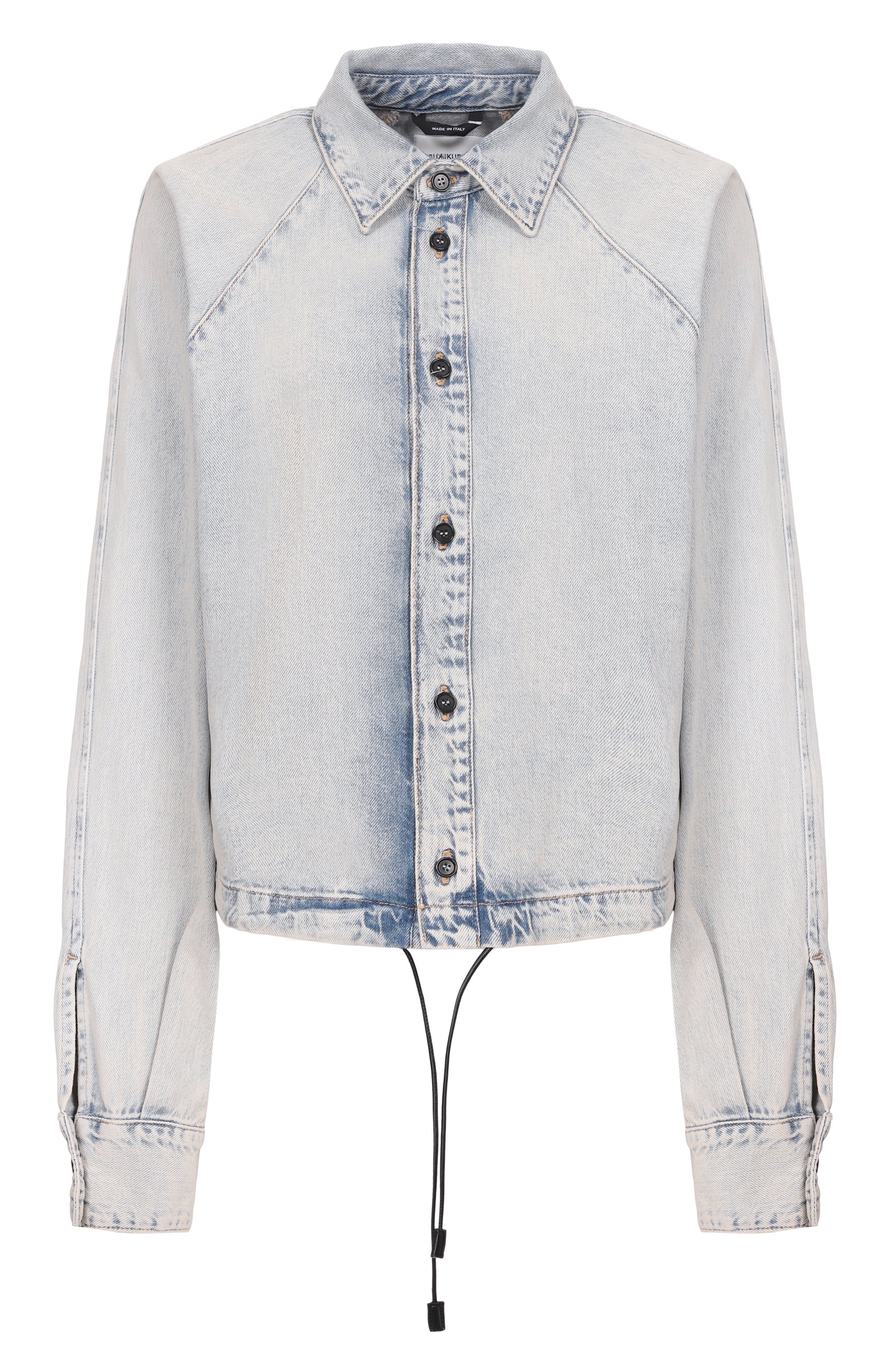 Джинсовая рубашка keira HAIKURE голубого цвета по цене 49800 руб., арт. HEW06100DF188L0933/KEIRA VINTAGE DIRTY, фото 1 Джинсовая рубашка keira HAIKURE, арт. HEW06100DF188L0933/KEIRA VINTAGE DIRTY, фото 1