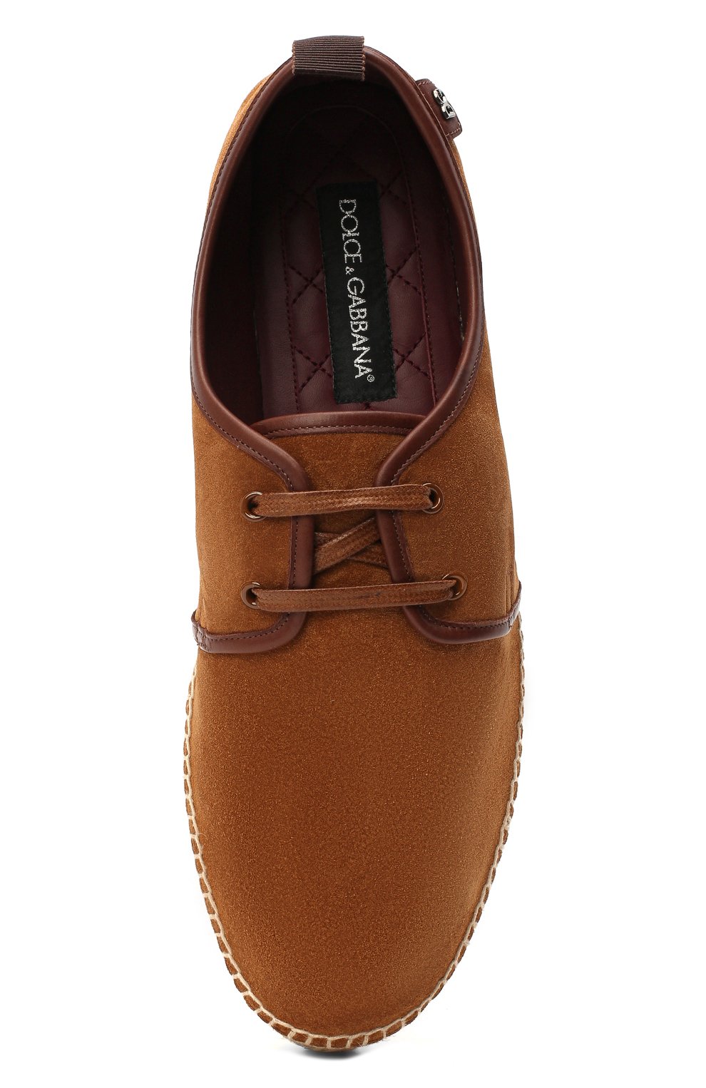 Замшевые эспадрильи DOLCE & GABBANA, арт. A10592/AX934, фото 5