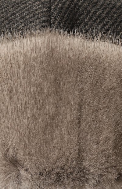 Шапка-ушанка бруклин из меха норки FURLAND, арт. 0130910010044600074, фото 3