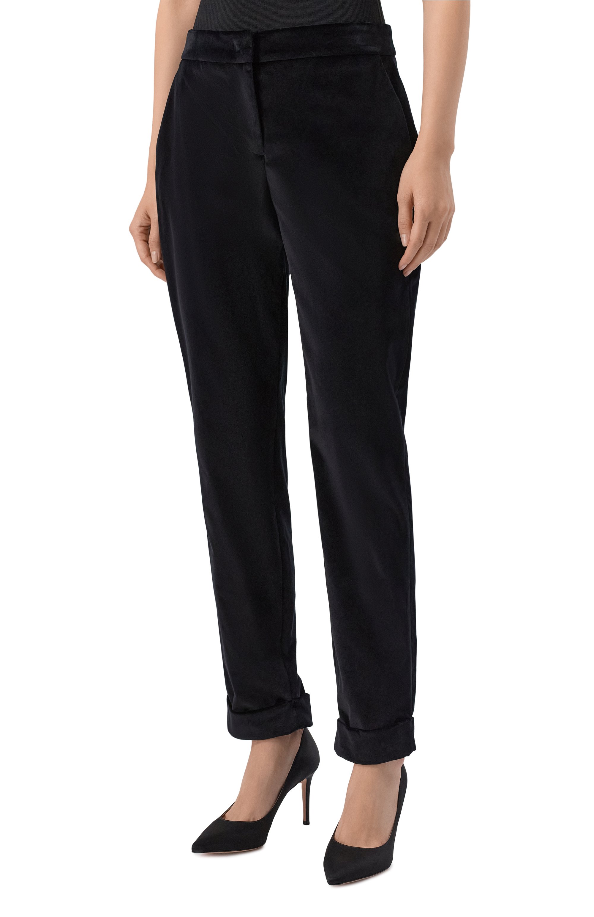 Бархатные брюки LORENA ANTONIAZZI, арт. PA14A/9577, фото 3