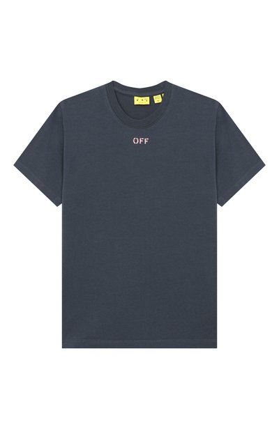 Хлопковая футболка OFF-WHITE, арт. 0GAA001F26JER0034_001