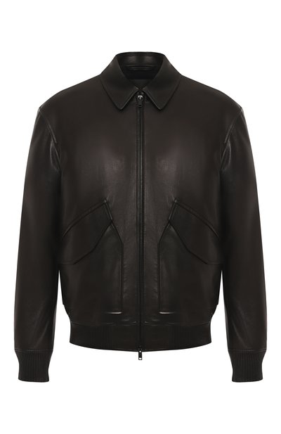 Мужской кожаный бомбер MVST, арт. 54205/48-56
