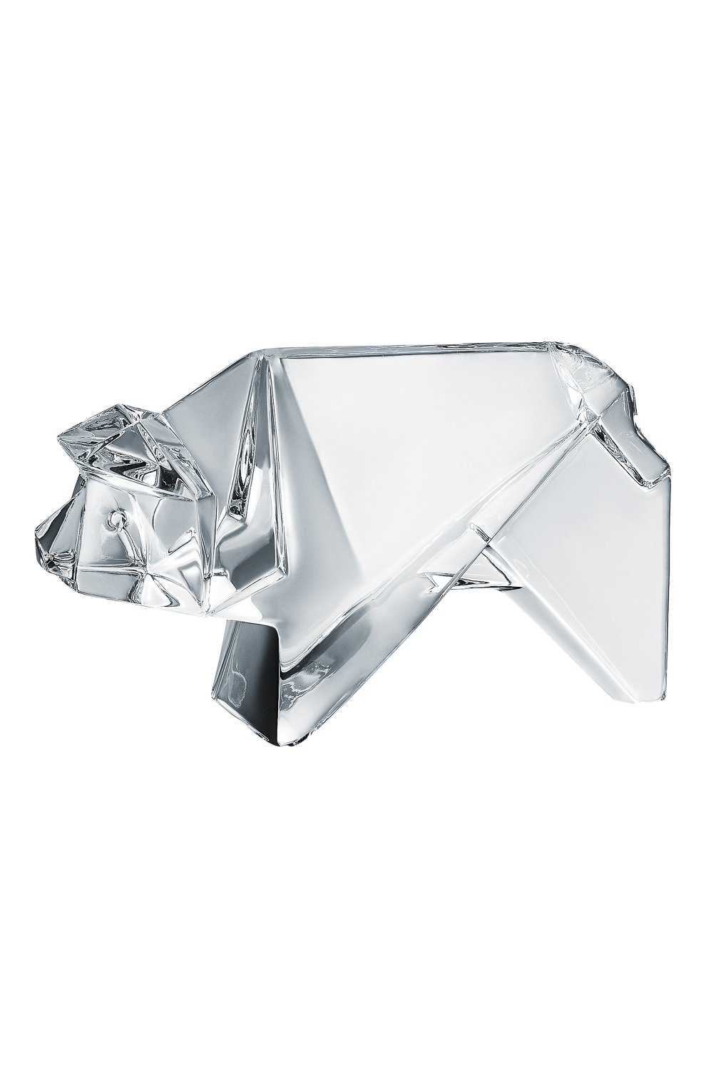 Статуэтка origami pig BACCARAT прозрачного цвета по цене 20650 руб., арт. 1 762 692, фото 1 Статуэтка origami pig BACCARAT, арт. 1 762 692, фото 1
