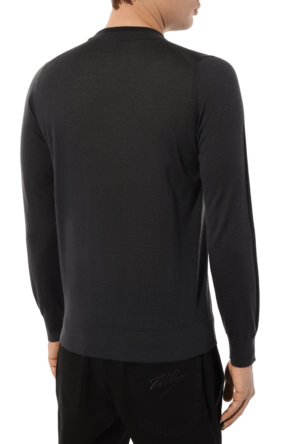 Джемпер из кашемира и шелка ZILLI, арт. KHM001M0330VBJ000, фото 4