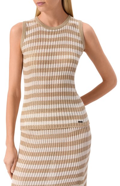 Шелковый топ KITON, арт. D5778502, фото 3