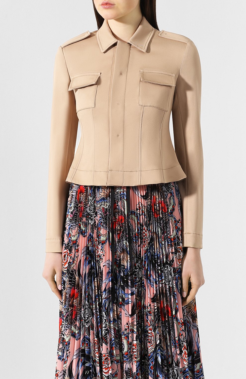 Хлопковый жакет REDVALENTINO, арт. RR0CEA30/0F5, фото 3