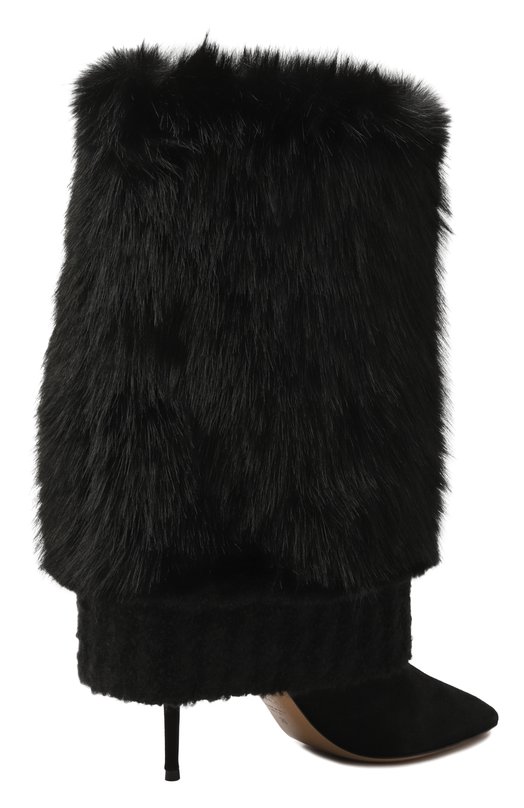 Комбинированные полусапоги Julia 80  Casadei 1S398A0801/T0561 Чёрный  1S398A0801/T0561 Фото 5