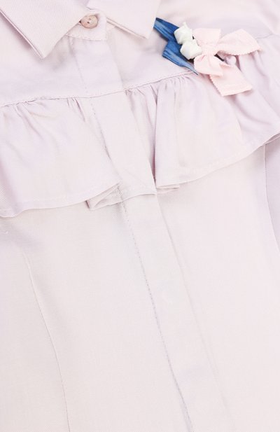 Блузка из вискозы MONNALISA, арт. 110300F2, фото 3