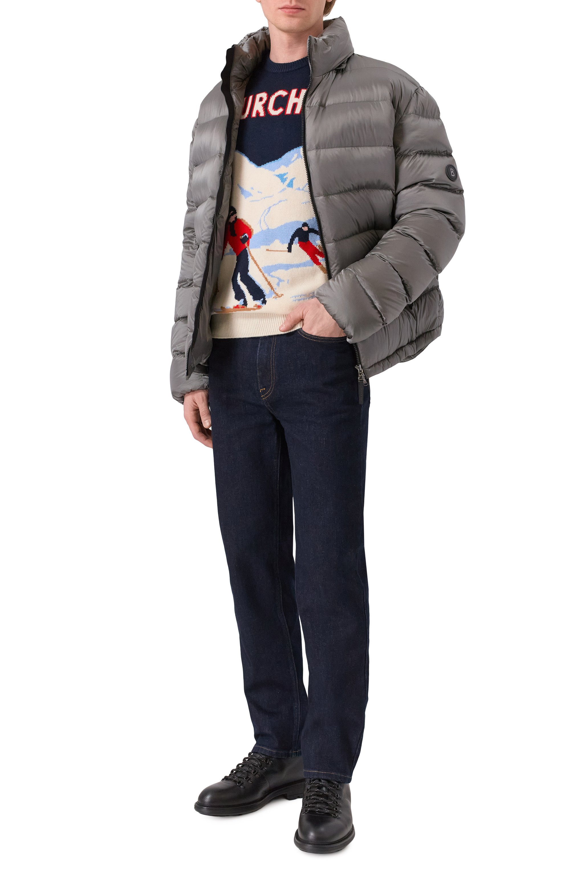 Джемпер из шерсти и вискозы MC2 SAINT BARTH, арт. HER0011-00179I/HER0N C, фото 2