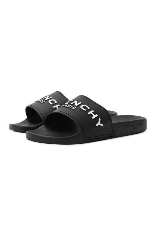 Резиновые шлепанцы Givenchy BH300H/H0EP Чёрный BH300H/H0EP