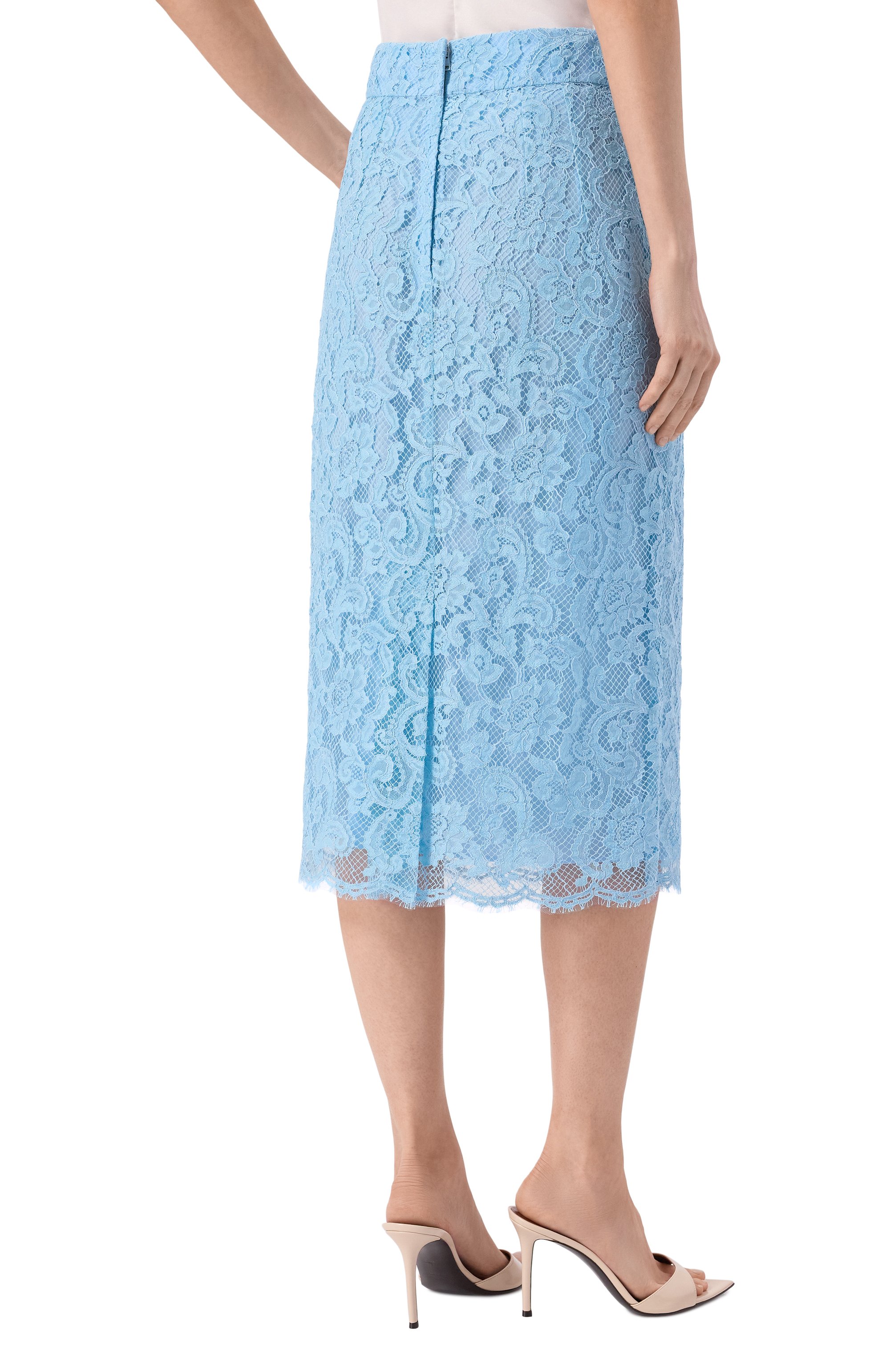 Юбка из хлопка и вискозы DOLCE & GABBANA, арт. F4B7IT/ILMDR, фото 4