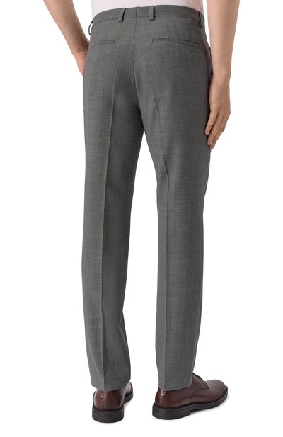 Брюки HUGO темно-серого цвета по цене 18950 руб., арт. 50548934, фото 4 Брюки HUGO, арт. 50548934, фото 4