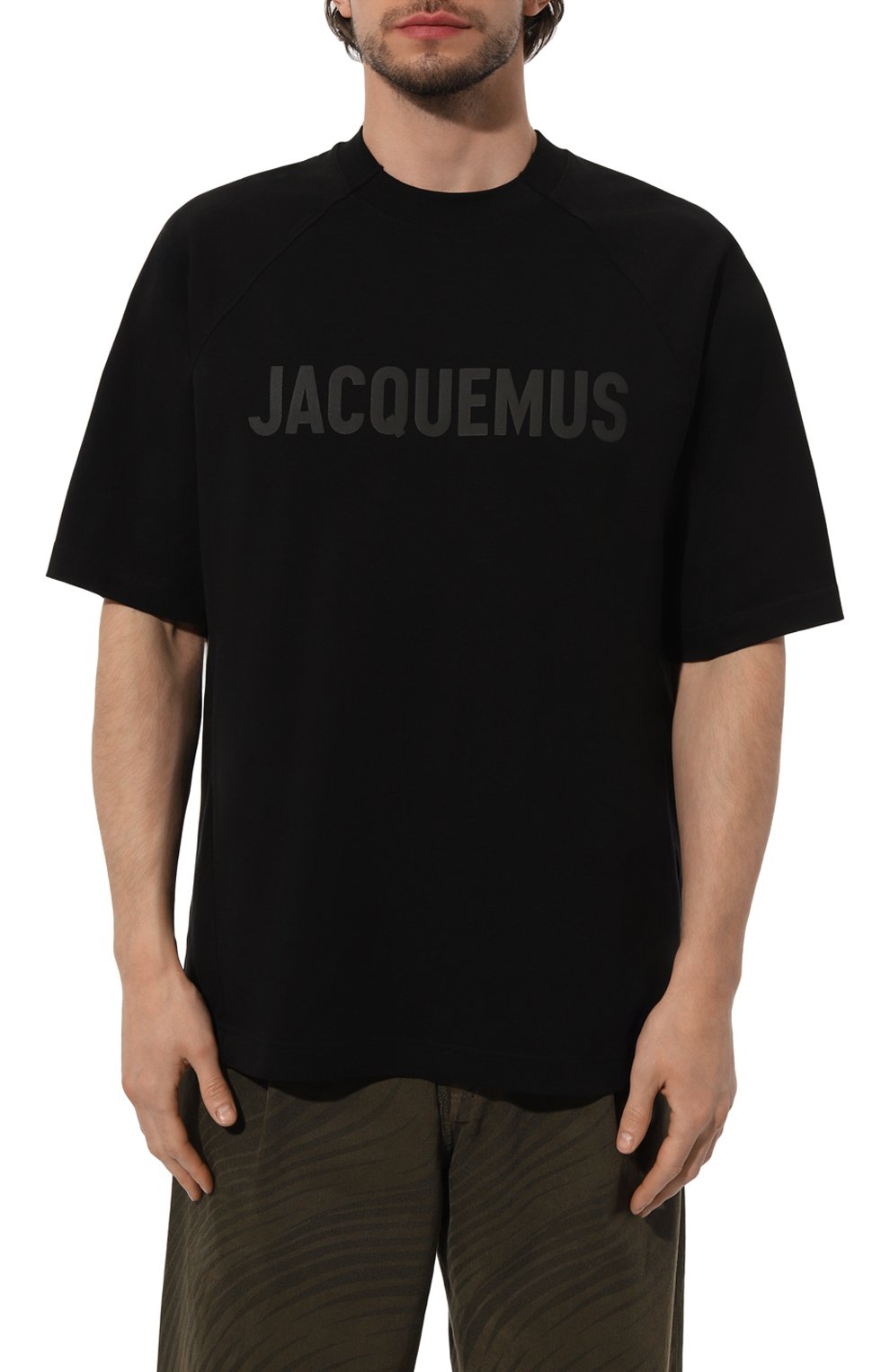 Хлопковая футболка JACQUEMUS, арт. 24E/245JS212-2031, фото 3