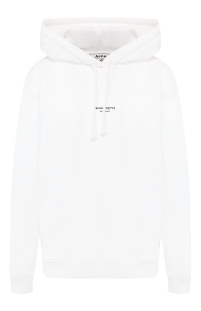 Женский хлопковое худи ACNE STUDIOS, арт. AI0049/W