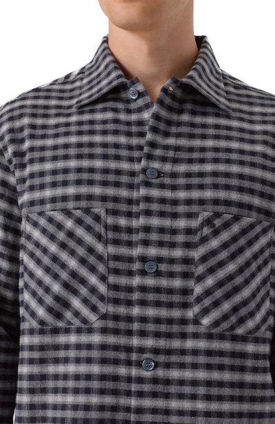 Хлопковая рубашка STEFANO RICCI, арт. SP007097/BN3035, фото 5