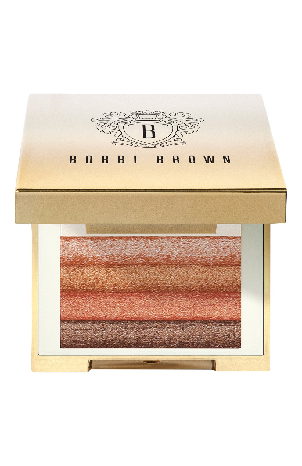 Пудра с эффектом сияния mini shimmer brick compact, bronze BOBBI BROWN, арт. EKL5-Y8, фото 1