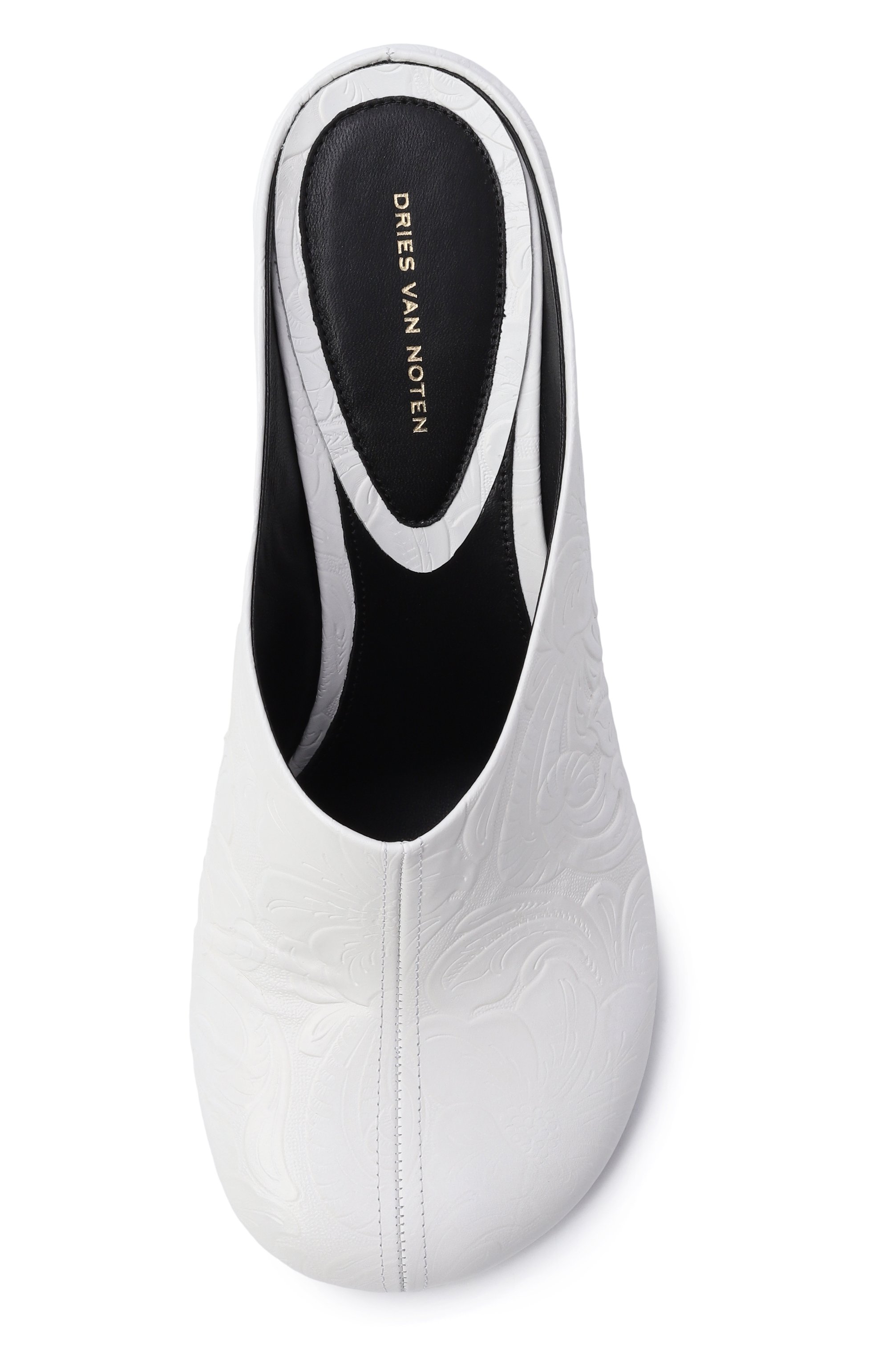 Кожаные мюли DRIES VAN NOTEN, арт. 011764/0590, фото 6