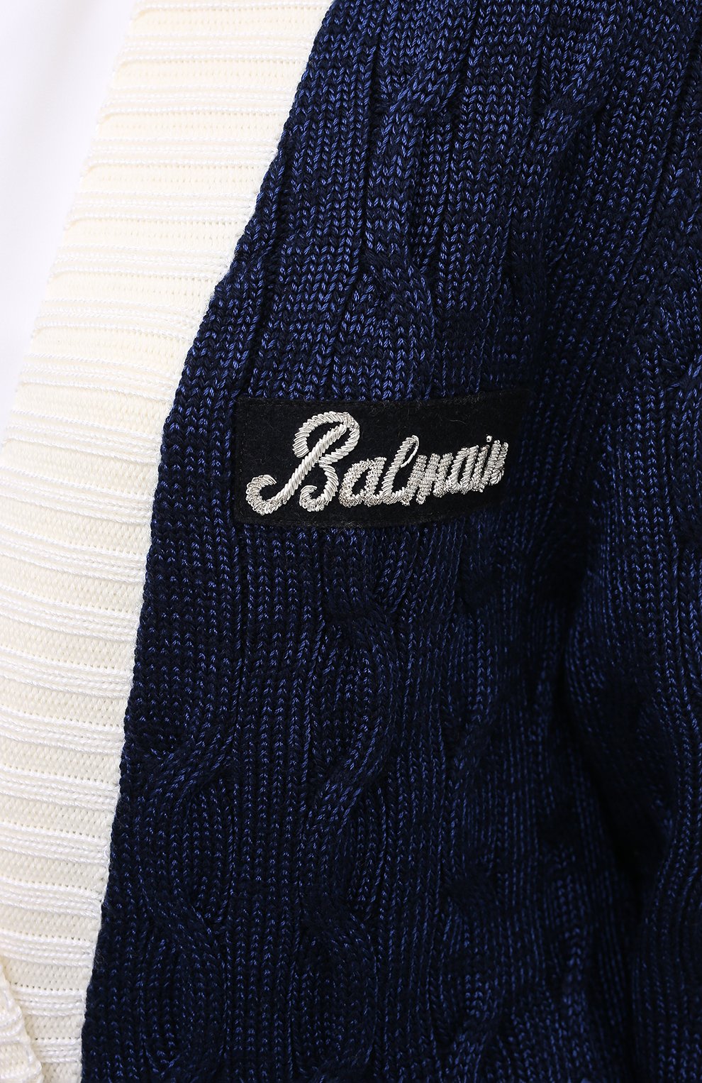 Кардиган из шерсти и вискозы BALMAIN, арт. UF03496/K202, фото 5