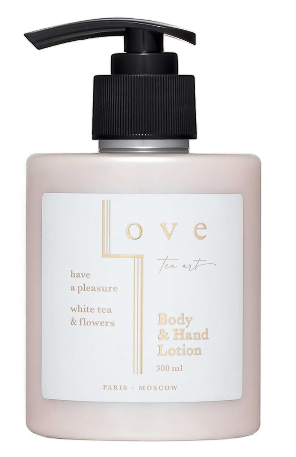 Лосьон для тела и рук белый чай и цветы (300ml) LOVE TEA ART, арт. 4603805891420, фото 1