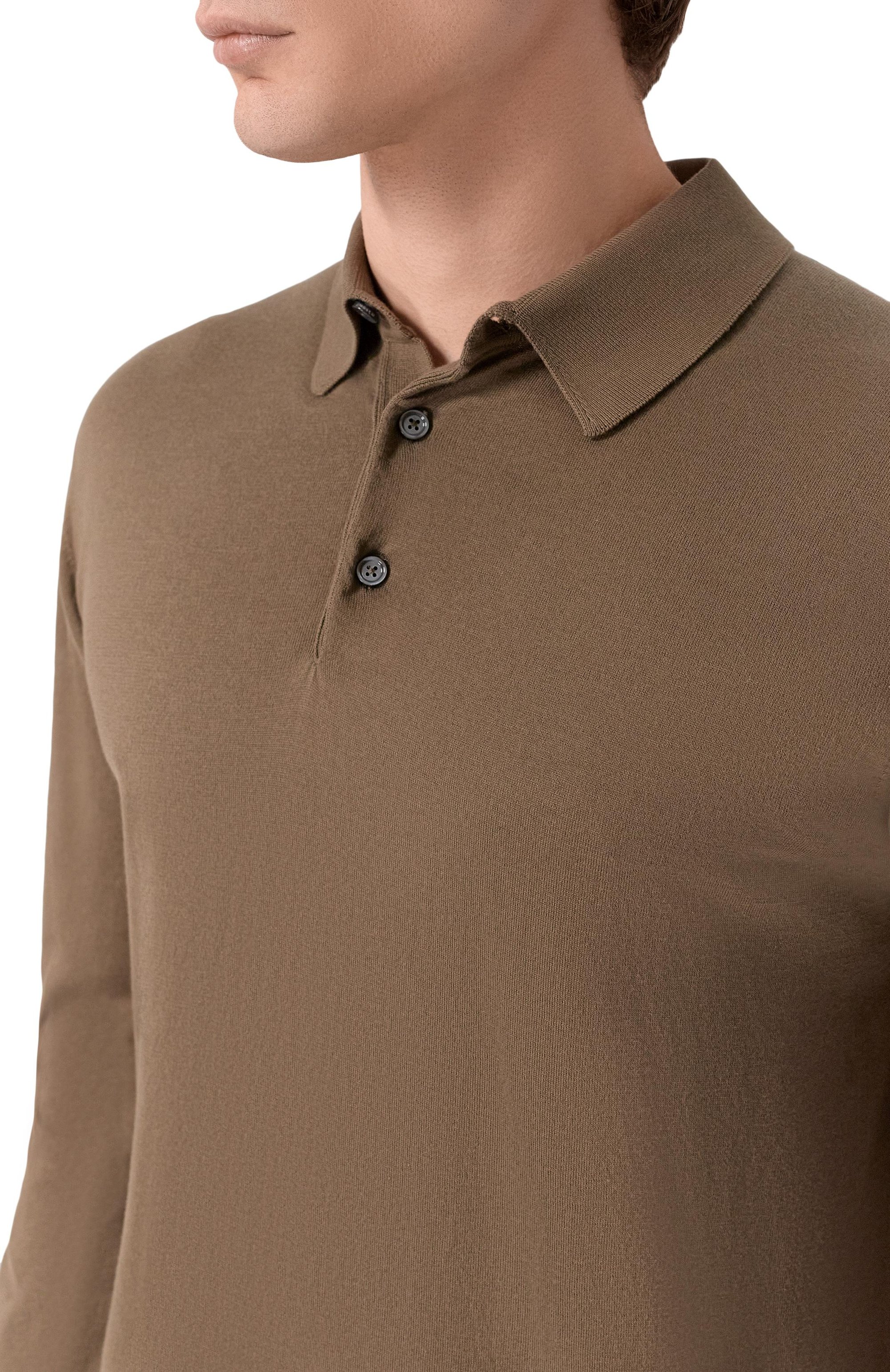 Хлопковое поло KITON, арт. UMKXX35_002, фото 5