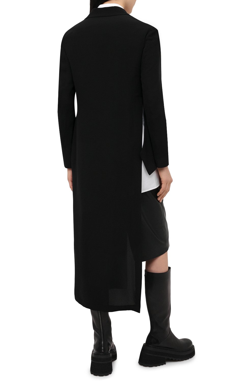 Шелковое пальто YOHJI YAMAMOTO, арт. FR-C13-400, фото 4