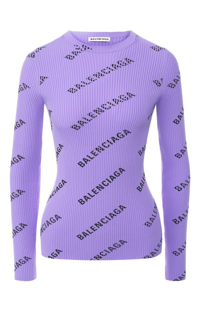 Женский пуловер с логотипом бренда BALENCIAGA, арт. 555321/T6140