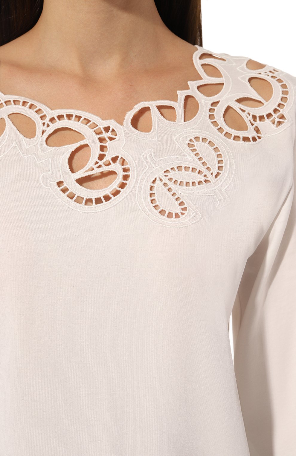 Хлопковый топ ELIE SAAB, арт. TS001, фото 5