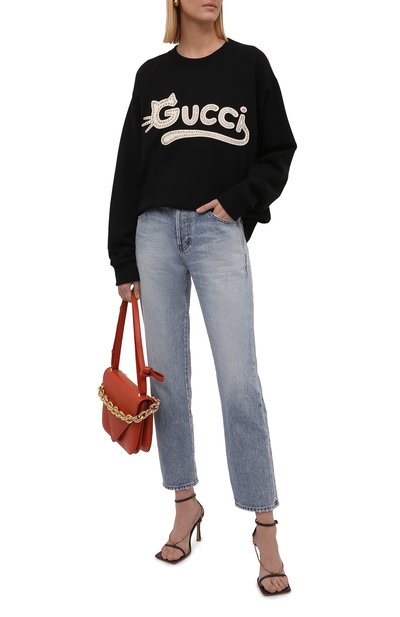 Хлопковый свитшот GUCCI, арт. 617964/XJDDK, фото 2