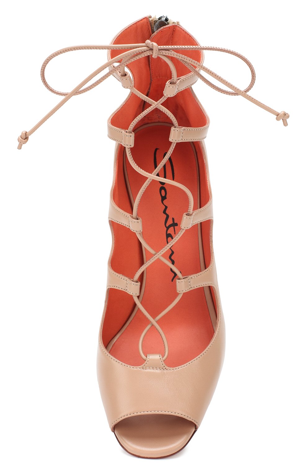 Кожаные босоножки SANTONI, арт. WHMC58642HI2CSZAP29, фото 5