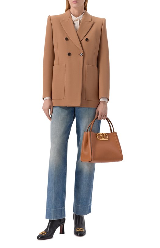 Сумка Alltime medium Valentino 8W2B0R21/IMZ Коричневый  8W2B0R21/IMZ Фото 7