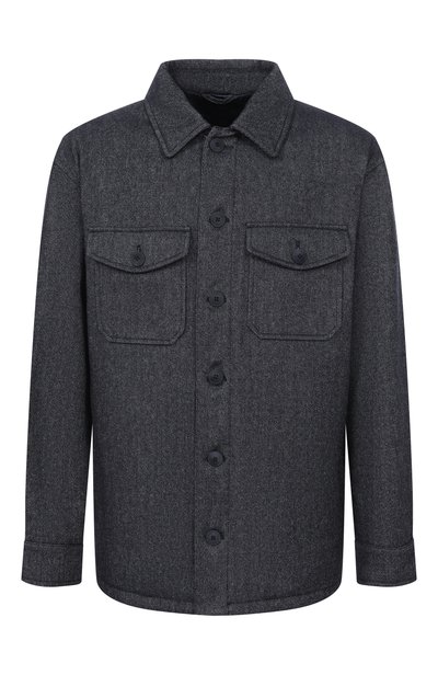 Мужская шерстяная куртка-рубашка GIORGIO ARMANI, арт. GM004512/AF28728
