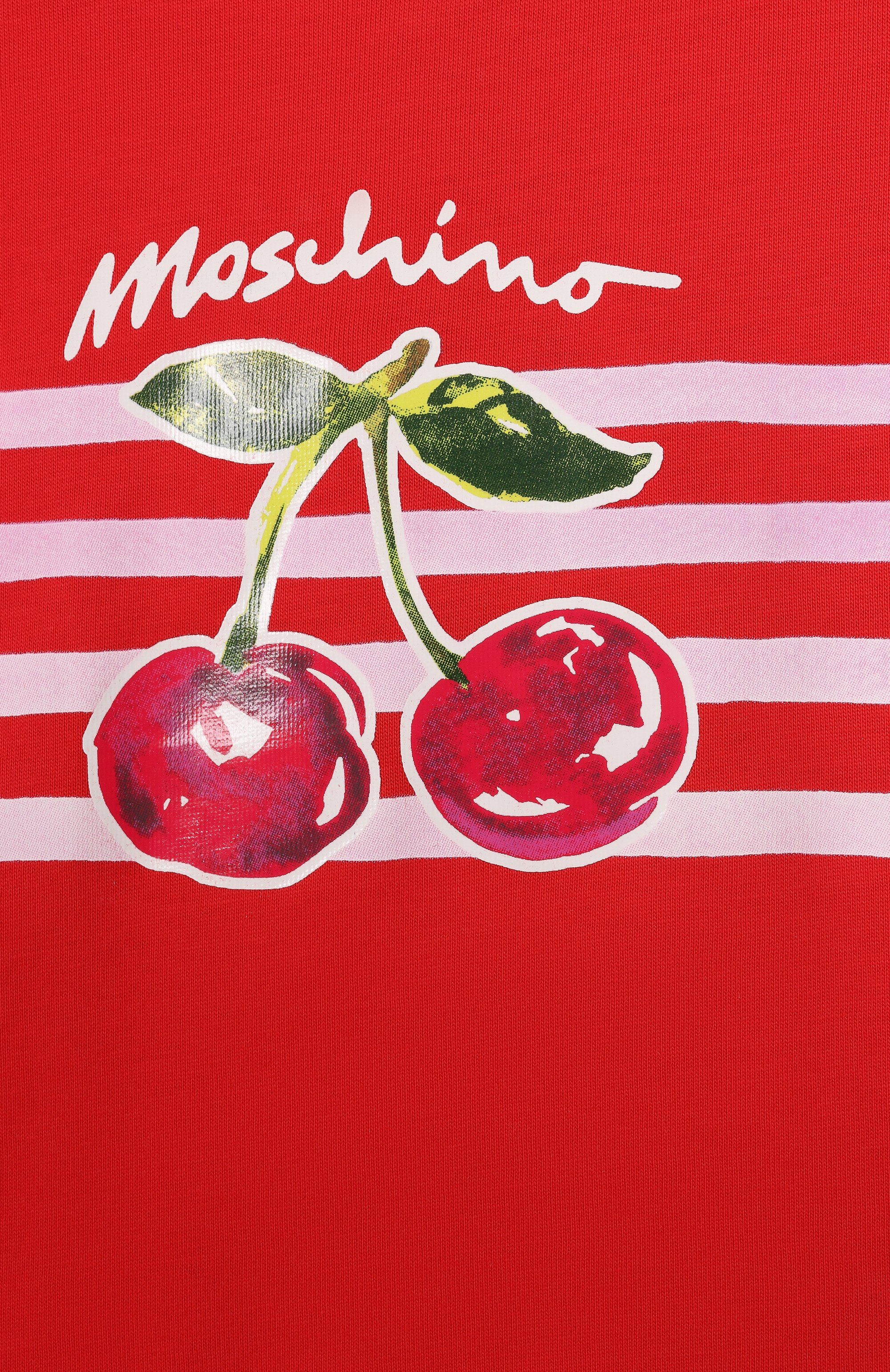 Хлопковая футболка MOSCHINO, арт. HDM06Y/LAA02, фото 3