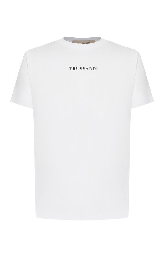Хлопковая футболка Trussardi G0698000164N Белый G0698000164N
