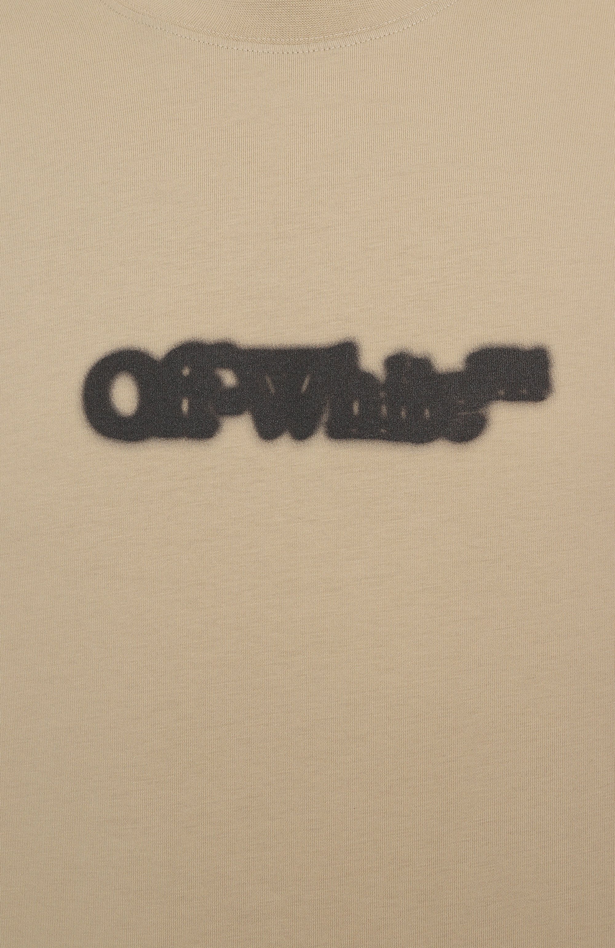 Хлопковая футболка OFF-WHITE, арт. 0MAA027S25JER00B, фото 6