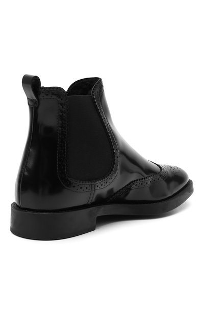 Комбинированные ботинки TOD’S, арт. XXW60C0DE31AKT, фото 4