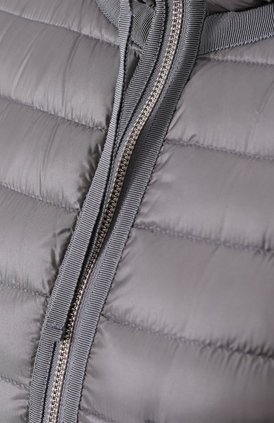 Стеганый пуховик на молнии с накладными карманами MONCLER, арт. C1-093-49853-94-53048, фото 5