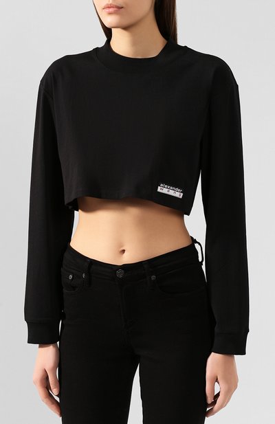 Хлопковый пуловер ALEXANDERWANG.T, арт. 4CC2191102, фото 3