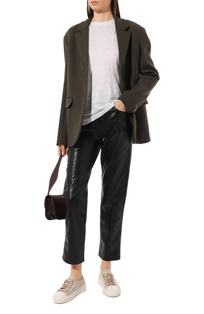 Замшевые кеды SANTONI, арт. WBGT61126PNNTUELZ29, фото 2