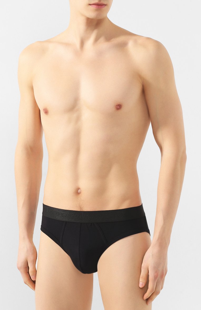 Комплект из двух хлопковых брифов с широкой резинкой ZEGNA, арт. N2X400040, фото 1