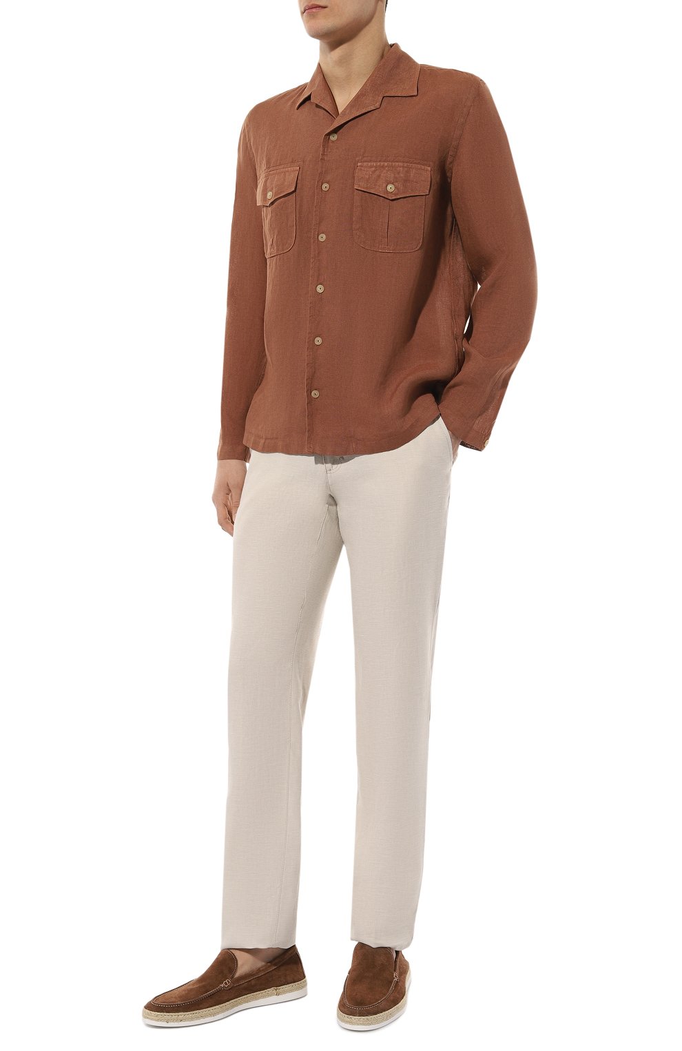 Замшевые эспадрильи CORNELIANI, арт. 93TM56-9320918, фото 2