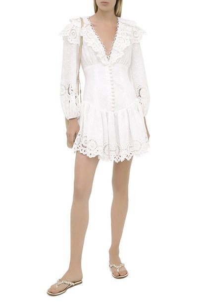 Льняное платье ZIMMERMANN, арт. 8402DBTD, фото 2