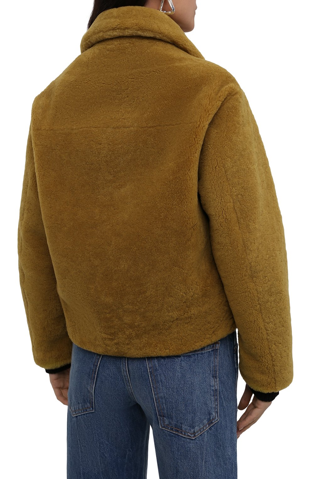 Шуба из овчины METEO YVES SALOMON, арт. 22WMV60055MERC, фото 4