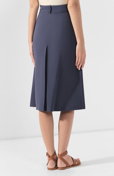 Юбка из смеси шелка и шерсти LORO PIANA, арт. FAI7908, фото 4